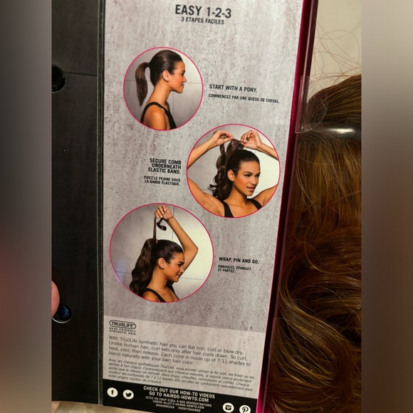 Hairdo 23” pony. Synthetic heat friendly. Brand new in box - Picture 4 of 12
